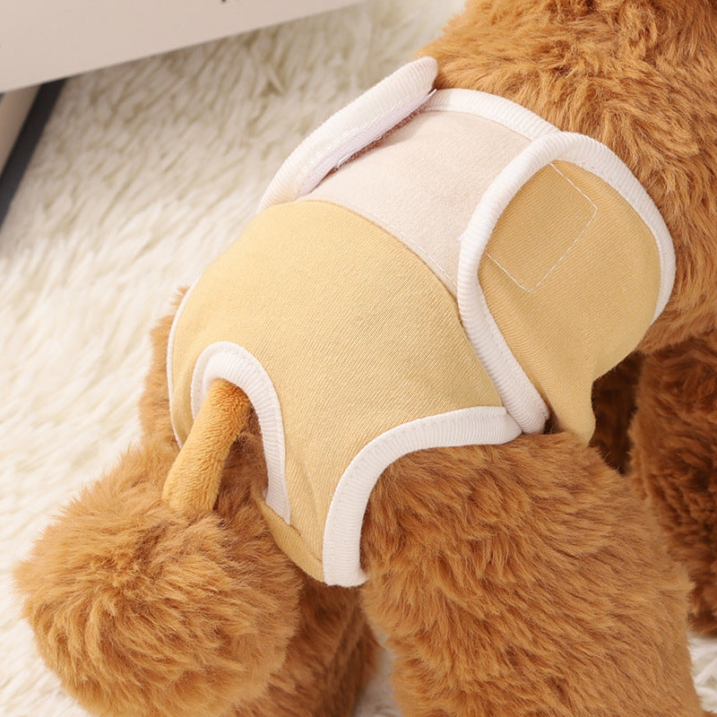 Washable Dog Diapers for Female Dogs - Reusable Cotton Safety Pants