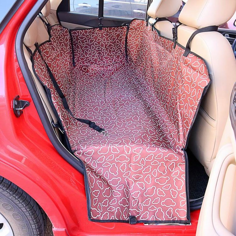 Premium Dog Car Seat Cover - Waterproof Hammock Style