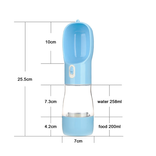Dog Travel Water Bottle & Dispenser