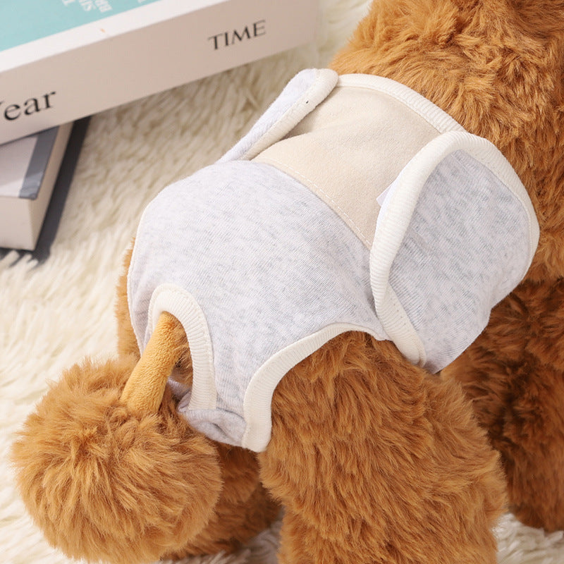 Breathable Cotton Dog Diapers - Comfortable Safety Pants for Female Dogs