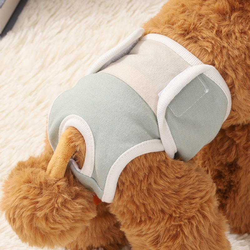 Breathable Cotton Dog Diapers - Comfortable Safety Pants for Female Dogs