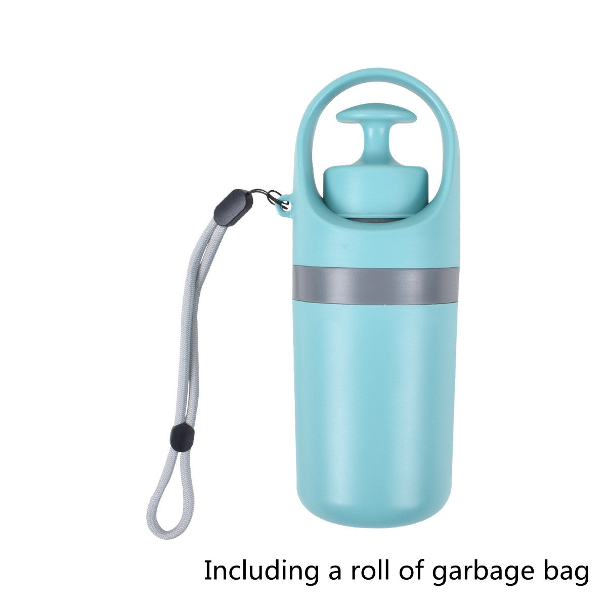 Dog Pooper Scooper with Poop Bag Dispenser - Portable Pet Waste Picker