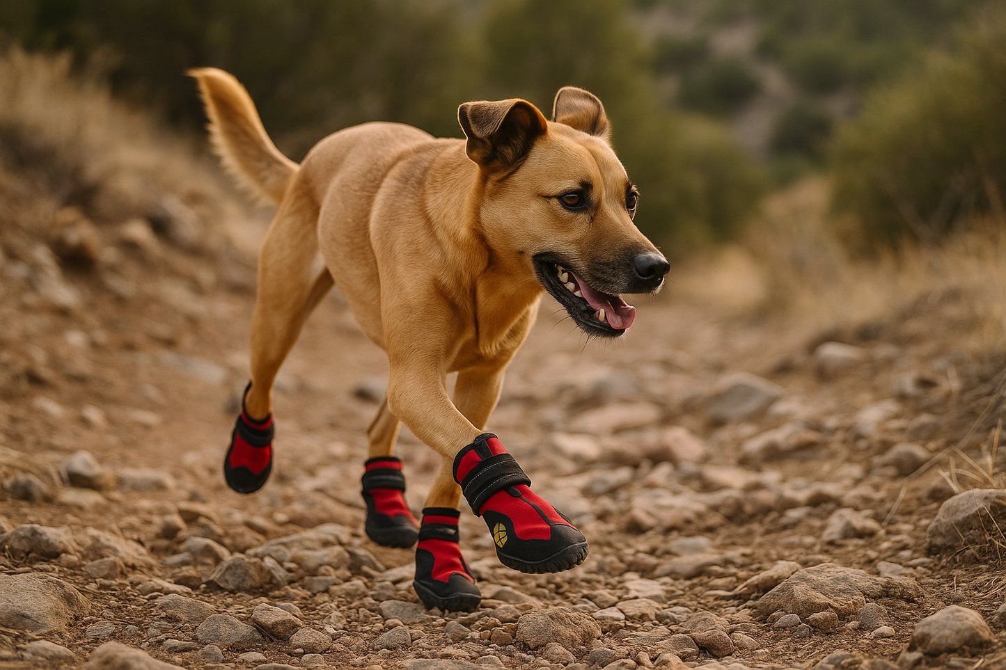 Dog boots lifestyle image