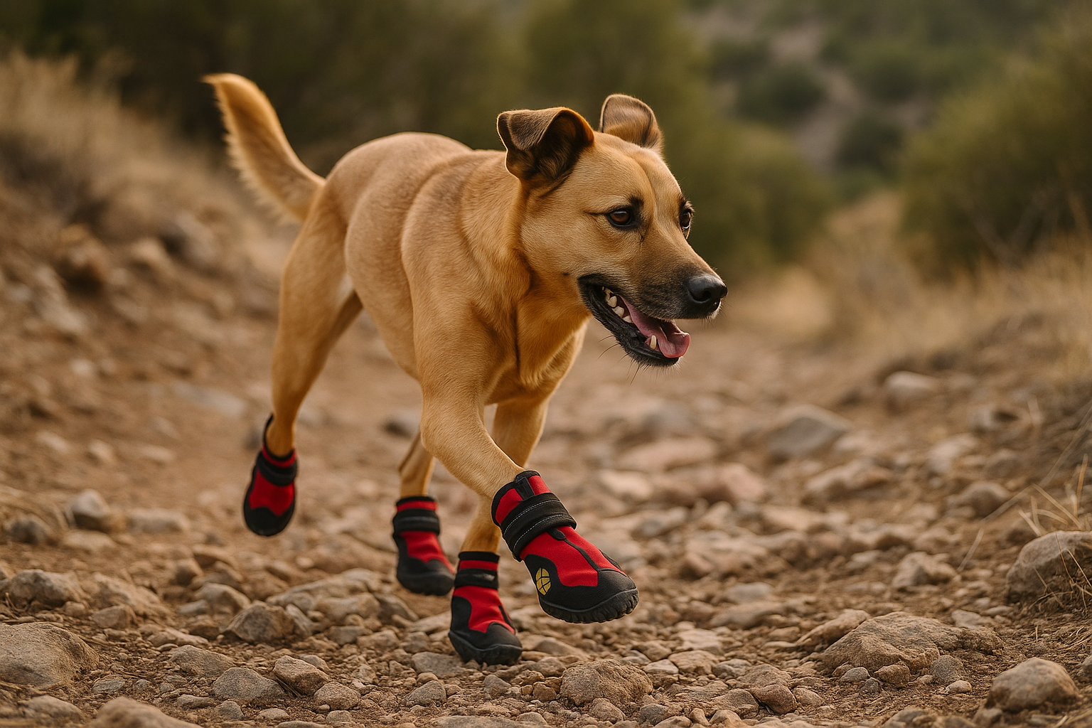 Dog boots lifestyle image