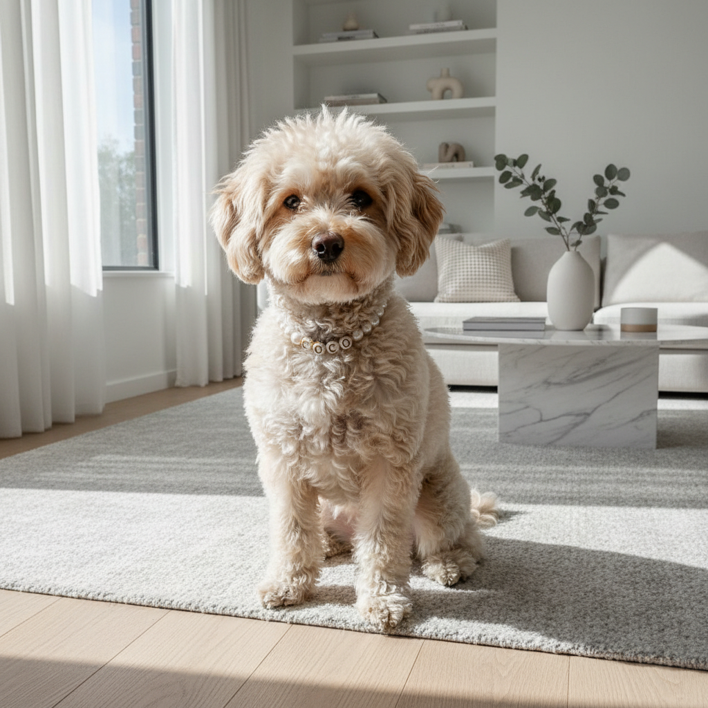 Lifestyle photo with dog