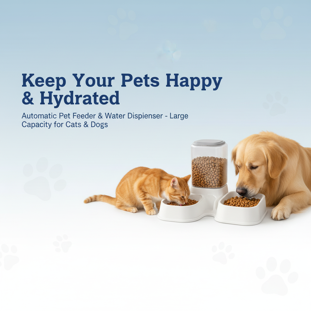 Premium Pet Feeder Banner