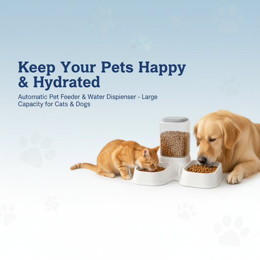 Premium Pet Feeder Banner