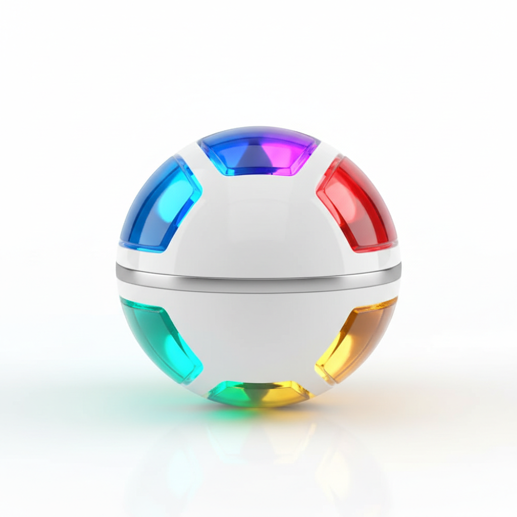 Product shot on white background